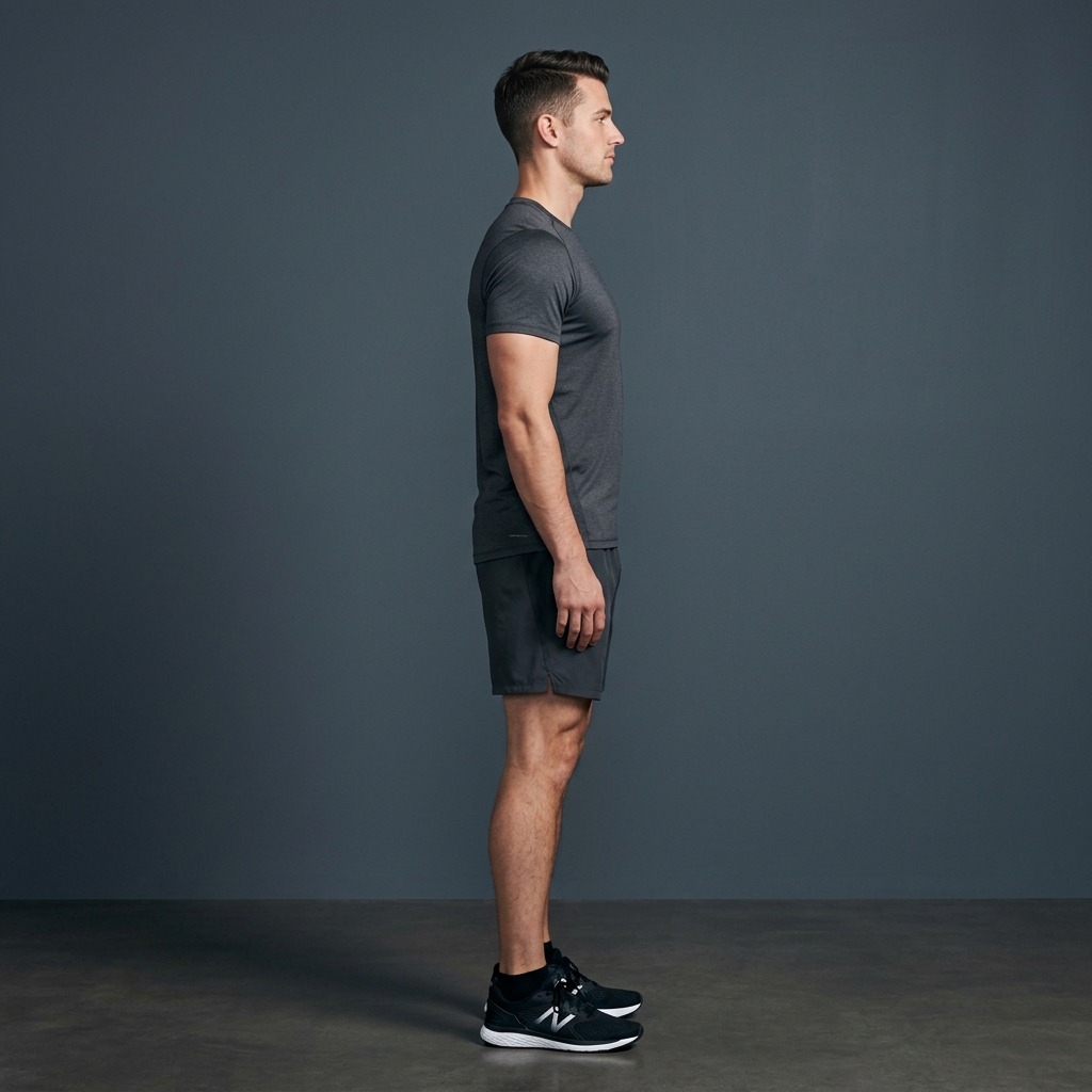 Real Human Model Side Scan